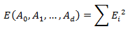 Sum[(Ei)^2]